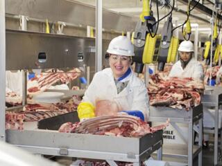 Нужны работницы на упаковку мяса свинины и колбас. Работа в Польше.