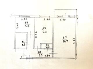 2 комнатная квартира
