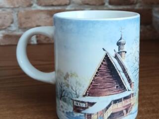 Изображение г. Мурома, г. Суздаль на фарфоре