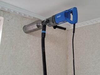 Găurire cu diamant, Алмазное сверление.