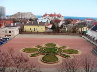 Трехкомнатная с видом на море.  Педагогическая. Аркадия.