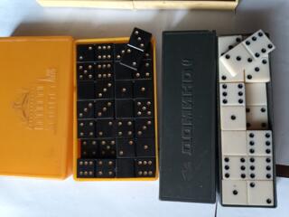 Домино, лото детское, набор фокусника, счеты-из СССР