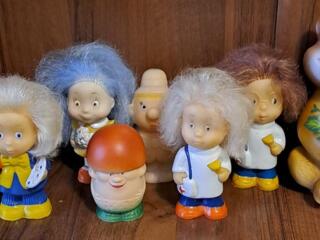 Советские резиновые игрушки.