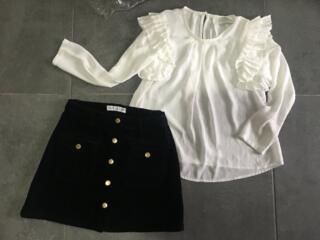 Продам фирменную одежду б/у на девочку 9-12 лет