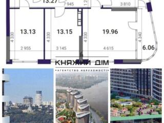 ЖК Грейт (Great), Площа.90 кв м, 6 пов, 12 буд, Причальна, 8.Будинок .