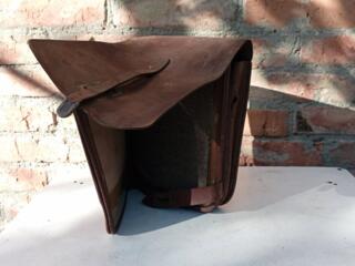 Кожаная сумка с отделениями