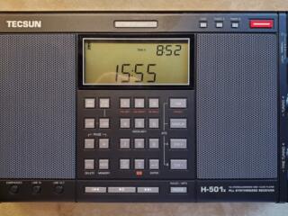TECSUN H 501 флагман приемников, MP3. BT. SSB.
