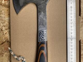 Топор, охотничий топор, ручная работа, топор с гравировкой...