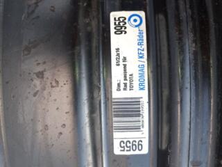 Продам Железные диски Toyota R16 5x100