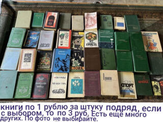 Книги художественные и обучающие, журналы