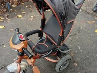 Детский велосипед-коляска