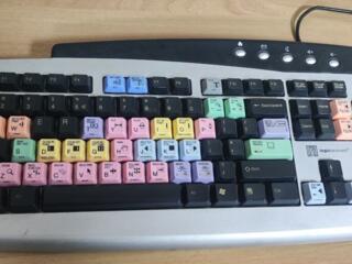 Профи клавиатура Logickeyboard для Adobe Premiere Pro.