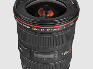 Zoom Lens Canon EF 17-40mm f/4 L USM Black