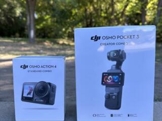 DJI action 4 & DJI pocket 3 creator combo