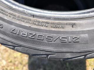 Продам резину б/у лето, 215/50/17