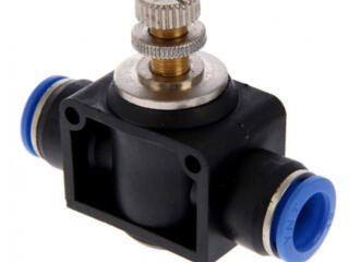 Продам два игольчатых крана и два тройника на быстросъемах. Новые.