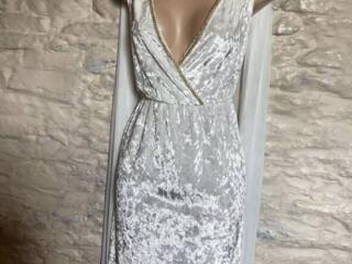 Вечернее белое платье
