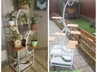 Столы, лавки и качели