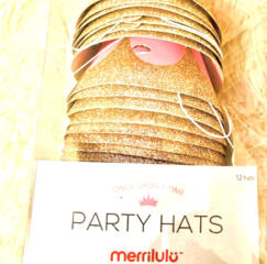 Колпаки розовое золото 20 шт новые