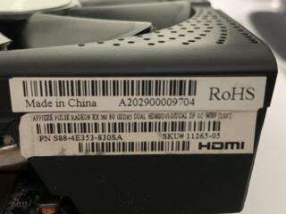 Игровая видеокарта RX 580 8GB — отличное состояние, готова к работе