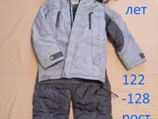 Комбинезон зимний для мальчика 7-8 лет