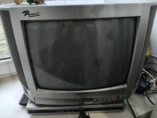 Продам телевизор Sanyo + плеер для дисков