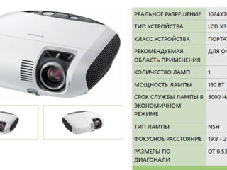 Продам 3200р проектор Canon LV-7285 отличный. Лампа Новая.