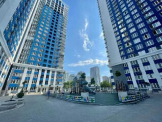 Трехкомнатная квартира в новом доме.