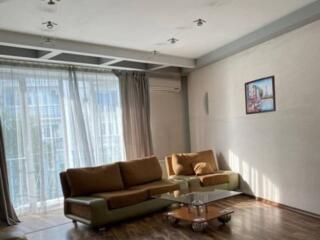 Большая квартира кухня-студия и спальня