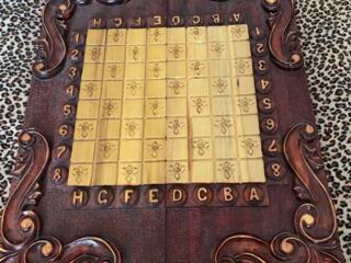 2 в 1! Шахматы-нарды ручной работы!