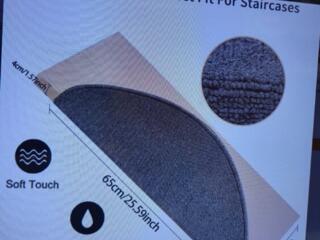 Коврики на ступени лестницы (самоклеящиеся)