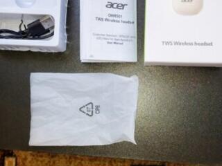 НАУШНИКИ БЕСПРОВОДНЫЕ. ACER.