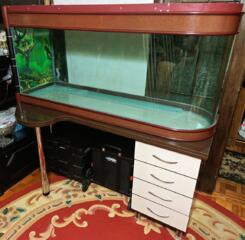 Продам бесшовный аквариум Minjiang на 450 л + Стол
