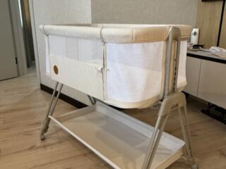 Детская приставная кроватка