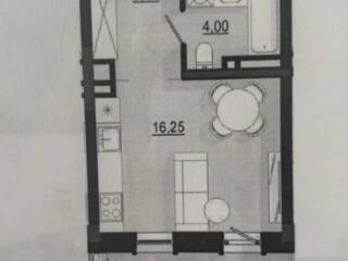 Предлагается к продаже квартира студийного плана общей площадью 27 ...