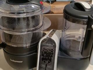 Многофункциональный кухонный комбайн 5 в 1 Babymoov Nutribaby+ Industr