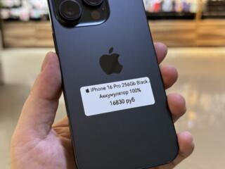 iPhone 16 Pro 256Gb / Аккумулятор 100% / РАССРОЧКА / ГАРАНТИЯ