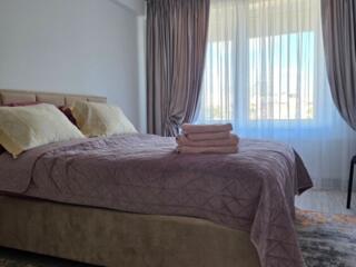 Светлая и уютная квартира, с одной спальней и гостиной.