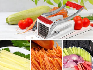 Нож для нарезки картофеля из нержавеющей стали