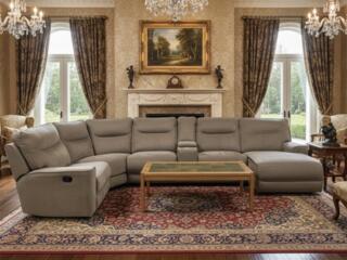 Угловой диван реклайнер