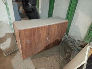 Металлический шкаф большой с полками и дверцами Б У