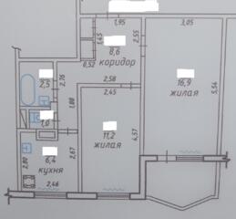 Продам 2-х ком. кв. 3/9 Борисовка г. Бендеры под капитальный ремонт.