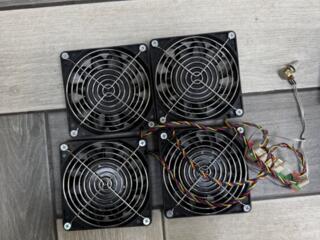 Высокооборотистые вентиляторы 12v
