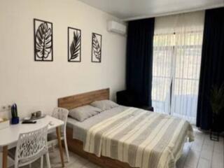 В продаже студия с ремонтом в новом ЖК Калипсо. Комплекс находится на 