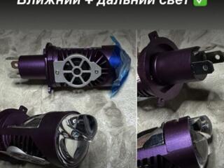 Bi-LED лампы с цоколем H4, большой выбор, есть разные варианты