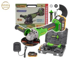 Аккумуляторная болгарка Procraft PWA220 (1 акб 4 Ач)