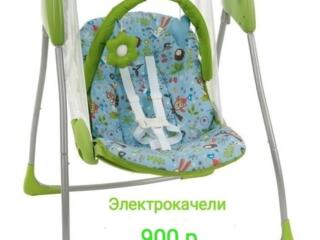 Электрокачели и парта со стулом