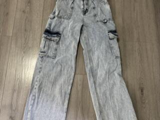 Джинсы по типу карго размер 26