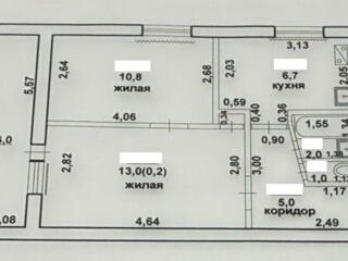 Продам 2-х ком. кв. 5/5 Центр г. Бендеры под ремонт.