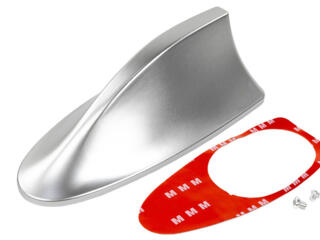 Антенна плавник, цвет серебристый